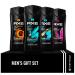 Axe Body Wash Variety Set - 4 Scents: Black, Sport, Apollo, Alaska - 3 in 1 Body & Face Wash - 8.4 oz Each - Gift Boxed - Buy Online on GoSupps.com