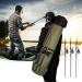 Wowelife Fishing Rod Carrier and Reel Organizer Bag - Ideal for Fishing & Traveling - Perfect Gift for Family, Father, Daughter, and Friends - Green - Buy Online on GoSupps.com