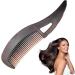 Buy Cow Horn Comb - Antistatic Large Teeth Hair Brush for Thick Hair | Innovative Design for Men & Women - Ideal for Wet & Dry Hair Care - Buy Online on GoSupps.com