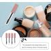 OHPHCALL 12 Pcs Eyeliner Stick Makeup Travel Containers Eyelash Cream Bottle Transparent Mascara The Pet Pink - Buy Online on GoSupps.com