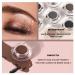 Eyebrow Stamp and Stencil Kit - Professional Waterproof Brow Pomade for Natural Brows | Long-Lasting Smudge-Proof Makeup Trio with 20 Stencils - Light Brown - Buy Online on GoSupps.com