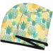 Quick-Dry Hair Towel Wrap with Button - Pineapple Pattern Hair Drying Turban for Effortless Hair Care - Buy Online on GoSupps.com