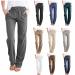 Womens High Waisted Wide Leg Pants Comfy Drawstring Elastic Trousers Casual Straight Leg Long Pants with Pockets Small 01-black