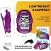 3DFitBud Simple Step Counter Walking 3D Pedometer - Plum | Clip & Lanyard Included - Buy Online on GoSupps.com