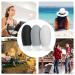 OPRET 100ml Silicone Travel Bottles Set - 3 Leakproof & Refillable TSA-Approved Containers for Shampoo & Cream - BPA-Free Black & Gray - Buy Online on GoSupps.com