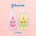 Johnson's Baby Wash and Shampoo for Baths Head-to-Toe Tear Free 800 ml & Lotion Body Moisturizer for Dry Delicate Skin 800ml Regimen Pack of 2 (2x800ml) 800 ml (Pack of 2) - Buy Online on GoSupps.com