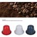  Haofy Haofy 50 Refillable Coffee Capsules with Aluminum Lid Stickers Reusable Plastic Pods for Coffee Makers Personalize Your Coffee by Choosing - Buy Online on GoSupps.com