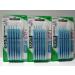 GUM BI-DIRECTION interdental brushes 6 pieces light blue 0.9mm 3-pack (3x 6 pieces)