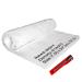 Simond Store Ceramic Fiber Blanket, 8LB 2600F, 1" X 12" X 24", High Temperature Insulation for Forge Furnace Wood Stove Fireplace Kiln Pizza Oven Insulation, Dishwasher Insulation Blanket with Knife 1" X 24" X 12"
