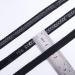 ZNZAKKA Black Sequin Ribbon Trim - 10 Yards Metallic Braid Glitter Ribbon for Sewing - Buy Online on GoSupps.com