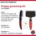 Mikki Puppy & Dog Grooming Set - Slicker Brush Comb & Flea Comb for Gentle Grooming | Best Starter Kit for Pets - Buy Online on GoSupps.com