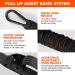Pull Up Assistance Bands - 210 Pounds Pull Up Assistance Bands Set for Men & Women | Strength Training Fitness Tools | High Intensity Pull Up Band for Home Gym Black - Buy Online on GoSupps.com