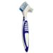 Gus Craft 4-Pack Denture Cleaning Brush Set - Premium Hygiene Denture Cleaner with Multi-Layered Bristles & Ergonomic Handle (Multiple Colors) - Buy Online on GoSupps.com