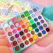 ICYCHEER 48 Colors Eyeshadow Palette - Shimmer Matte Colorful Blendable Eye Shadow for Long-Lasting & Easy Application - Buy Online on GoSupps.com