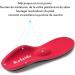 Plantar Fasciitis Arch Support Insoles for Men and Women - Red UK-7-260mm - Buy Online on GoSupps.com