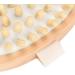Luxury Shower Massage Brush - Wooden Body & Hair Spa Massager for Muscle Relaxation - Ideal for Men & Women - Buy Online on GoSupps.com