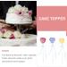 DECHOUS Enagement Cupcake Picks Birthday Cake Decorations - Buy Online on GoSupps.com