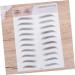 Mipcase 2pcs 3d Eyebrow Stickers Eyebrow Tool Eyebrow Stencils Eyebrow Trimming 6d Template - Buy Online on GoSupps.com