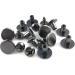 YORANYO 100 Gun Metal Chicago Screws Set for Leather Crafting - 25/64 Inch - Buy Online on GoSupps.com