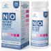 Nitric Oxide Test Strips (25 Pack) Easy-to-Use Saliva Test for Nitric Oxide Levels | Results in 15 Seconds | Track The Effects of NO Supplements | Support Energy, Circulation & Natural Wellness