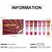 Peel off peel off lipstick stain | 6x long-lasting stain | waterproof lip gloss long-lasting waterproof lip gloss for gatherings  - Buy Online on GoSupps.com