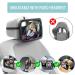 Goldmiky 360 Baby Car Mirror - Adjustable Rear View Mirror for Child Seats | Large Vision & Safety for Backseat Travel - Buy Online on GoSupps.com