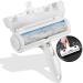 ACE2ACE Pet Hair Remover Roller Reusable Animal Hair Removal Brush for Dogs and Cats Easy to Clean Fixed Areas Pet Fur from Carpet Furniture Rugs Stairs bedding and Sofa White