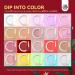 Saviland Dip Powder Nail Kit - 20 Transparent Colors with Dip Liquid Set | Long Lasting Manicure Starter Kit for Home DIY Nail Art - 02 Light Colors - Buy Online on GoSupps.com
