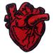 X-Ray Anatomical Heart Embroidered Badge Iron On Sew On Patch X-Ray Heart