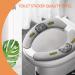 4 Pairs Toilet Seat Cover Cushion Toilet Seat Cover Warm Toilet Seat Cover Pads Warm Toilet Seat Covers Toilet Seat Mat Cartoon Style - Buy Online on GoSupps.com