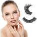 Sibba 10 Pairs False Eyelashes Russian Strip Lashes Fluffy Wispy Fake Eyelashes Natural Growth Long Strip Curly Handmade Faux Reusable Eyelashes (Style B) - Buy Online on GoSupps.com