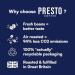 Presto Coffee Bags Smooth Italian Ground Coffee X 25 Bags - Medium Roast with Chocolate & Almond Notes | Rainforest Alliance Certified Arabica | Fully Recyclable Packaging - 25 Count - Buy Online on GoSupps.com