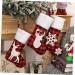 Cabilock Christmas Tree Pendant Chrismas Socks Chrismas Bags Christmas Decor Cloth Lattice Accessories Assorted Color B 50x28cm - Buy Online on GoSupps.com