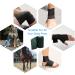 Buy Self-Adhesive Cohesive Bandage - 7.5cm x 4.5m 6 Rolls for First Aid Dog Veterinary Wrap Sport & Injury Support (Dark Green) - Buy Online on GoSupps.com