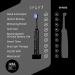 Sparx Electric Toothbrush: Whitening, Gum Care & Polishing with Light Therapy Technology - Rechargeable - Black - Buy Online on GoSupps.com