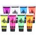  Zerodis Zerodis 10ml Body Paint Set Fluorescent Body Paint for Black Light Makeup Perfect for Festivals and Parties - Buy Online on GoSupps.com
