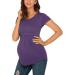 Love2Mi Women's Maternity Nursing Shirt, Layered Wrap Design, S-purple XL - Buy Online on GoSupps.com