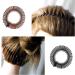 A set of 6 elastic plastic headbands and 2 black metal headbands women and men headband accessories with non-slip teeth used for outdoor sports yoga - Buy Online on GoSupps.com