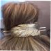 Retro Feather Shape Leaf Hair Slide Hairpin Celtic Knot Hair Stick Hair Barrette Metal Hair Stick Clips Hair Pin Hair Accessories for Women Girls - Buy Online on GoSupps.com