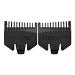 Professional 3-in-1 Fade Hair Trimmer Guard Combs for Home Haircuts - Compatible with Wahl/Remington Clippers - Buy Online on GoSupps.com