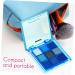 WOONEKY 4 Pcs Eyeshadow Glitter Palette Eye Shadow Plastic Eyeshadow Palette - Buy Online on GoSupps.com