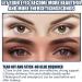 Lace double eyelid sticker with waterproof invisible double eyelid pull strip sticker with fork rod and tweezers suitable for wearing hats sagging uneven and single eyelids - Buy Online on GoSupps.com