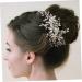 DOITOOL Wedding Hair Accessories Tiara Hair Clip Hair Barrettes Hair Pin Wedding Bride Headpiece Girl Headpieces for Wedding Rhinestone Clips for Hair Comb Women's Rhinestones Zinc Alloy - Buy Online on GoSupps.com