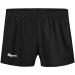 Aomig swimming trunks young swimming shorts quick-drying drying black boards for children resort swim shorts with bags and adjustable cord strain (8 yards) 7-8 years black