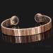 Mens Solid Copper Magnetic Bracelet Copper Bangle Holistic Magnetic Band with Large High Power Neodymium Magnets Unisex Adjustable-HCS (M: Wrist 16.5-19.5cm/6.5-7.6") - Buy Online on GoSupps.com