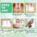 Maguja Ginger Foot Pads - 100 Pack for Impurity Removal, Stress Relief, Better Sleep & Relaxation | Travel & Home Use - Gold Adhesive Sheets - Buy Online on GoSupps.com
