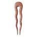 MaryCrafts Wooden Amber Wayvy Hair Pin  Hair Fork  Hair Stick  Hair Accessory Handmade 5