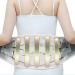 Anti-slip lordosis support belt back bracket light breathable lordosis support belt with 5 supports and 3 types of seals to relieve pain in the lower back and to improve D