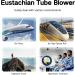 JHONE Balanced Ear Pressure Expander | Ear Relief for Headaches Migraines Tinnitus & Earaches | Unclogs Eustachian Tube | Black Single-hole - Buy Online on GoSupps.com