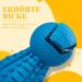 Durable Insmercable Dog Toys for Aggressive Chewers | Non-Toxic Natural Rubber | Squeaky Blue Toys for Medium & Large Dogs - Buy Online on GoSupps.com